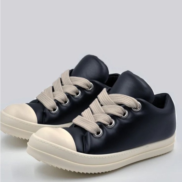padded low top women’s rick owens size 7 - Picture 1 of 6